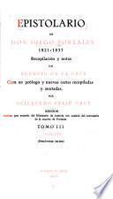Epistolario de don Diego Portals, 1821-1837