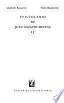 Epistolario de Juan Ignacio Molina, S.J.