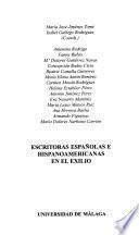 Escritoras españolas e hispanoamericanas en el exilio