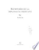 Escritores en la diplomacia mexicana