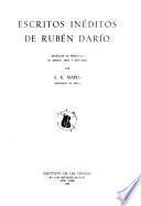 Escritos inéditos de Rubén Darío