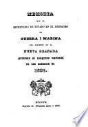 Esposición que hace al Congreso Constitucional de la Nueva Granada en ... , el Secretario de Estado en el Despacho de Guerra i Marina sobre los negocios de su departamento