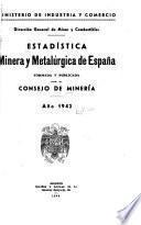 Estadística minera y metalúrgica de España