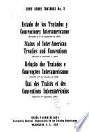 Estado de los tratados y convenciones interamericanos (rev. al 1ê de set. de 1969)