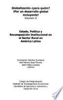 Estado, política y recomposición institucional en el sector rural en América Latina