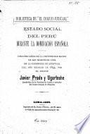 Estado social del Perú durante la dominación española