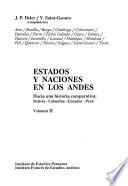 Estados y naciones en los Andes