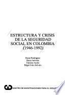 Estructura y crisis de la seguridad social en Colombia (1946-1992)