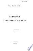 Estudios constitucionales