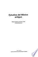 Estudios del México antiguo