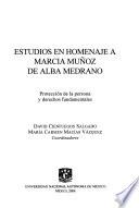 Estudios en homenaje a Marcia Muñoz de Alba Medrano