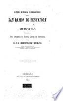 Estudios históricos y bibliográficos sobre san Ramon de Penyafort