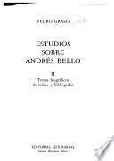 Estudios sobre Andrés Bello