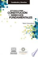 Estudios sobre Constitución y derechos fundamentales.