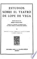 Estudios sobre el teatro de Lope de Vega