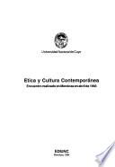 Etica y cultura contemporánea