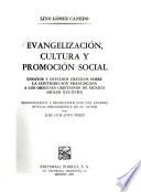 Evangelización, cultura y promoción social