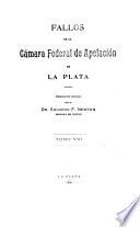 Fallos de la Cámara federal de apelación de La Plata