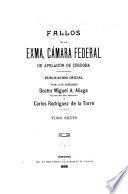Fallos de la exma. Cámara Federal de Apelación de Córdoba