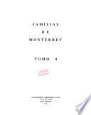 Familias de Monterrey: Vecinos del Valle del Guaxuco, hoy Santiago y Allende, Nuevo León, de 1600 a 1800