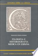 Filosofía e historiografía médica en España