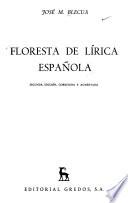 Floresta de lírica española
