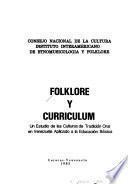 Folklore y curriculum