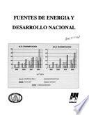 Fuentes de energía y desarrollo nacional