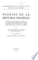 Fuentes de la historia española