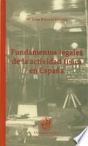 Fundamentos legales de la actividad física en España