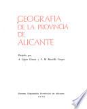Geografía de la provincia de Alicante