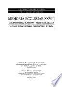 Geografía eclesiástica hispana y archivos de la Iglesia Santoral hispano-mozárabe en las diócesis de España