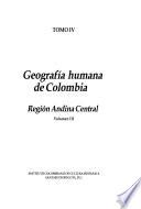 Geografía humana de Colombia
