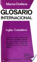 Glosario internacional: inglés-castellano