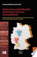 Gobernanza y planificación territorial en las áreas metropolitanas