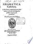 Gramática Castellana