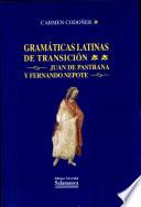 Gramáticas latinas de transición. Juan de Pastrana, Fernando Nepote