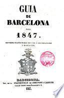Guia de Barcelona para 1847