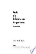 Guía de bibliotecas argentinas