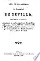 Guía de forasteros de la ciudad de Sevilla