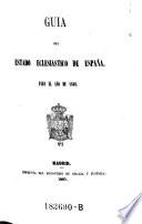 Guia del estado eclesiastico de Espana