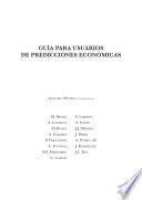 Guía para usuarios de predicciones económicas