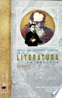 Hacia una historia crítica de la literatura en Bolivia: without special title