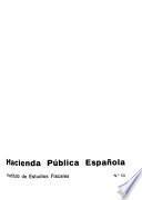 Hacienda pública Española