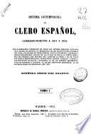 Historia contemporánea del clero español