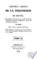 Historia crítica de la inquisición de España, 6