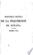 Historia crítica de la Inquisición de España