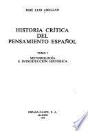 Historia crítica del pensamiento español