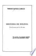 Historia de Bolivia para lectores de 9 a 90 años