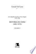 Historia de Chile, 1891-1973: De la república socialista al frente popular, 1931-1938